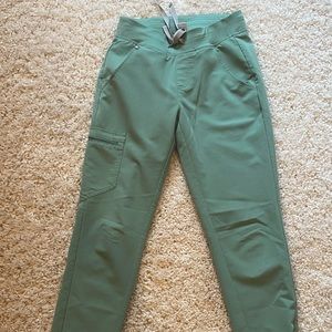 XST Figs Jade Scrub Joggers